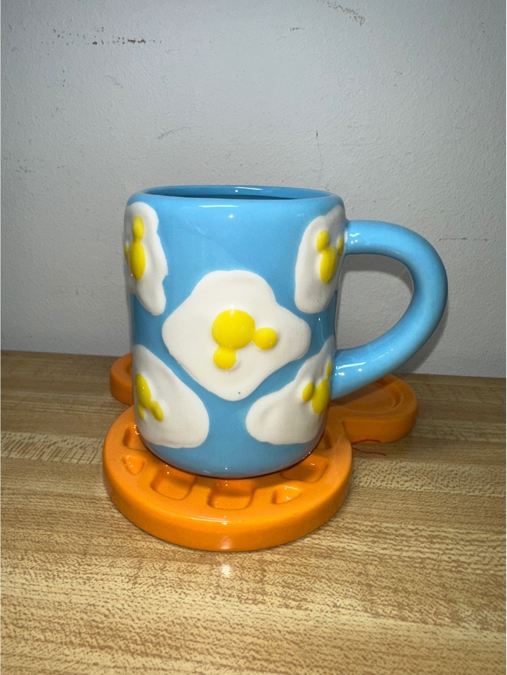 VTG Disney Mickey Mouse Breakfast Mug & Saucer Set EXCLUSIVE NIB